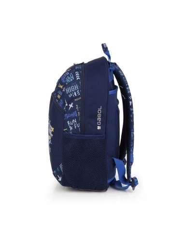 Mochila Escolar Adaptable Gabol Skull | Comprar Mochila Escolar Ada...