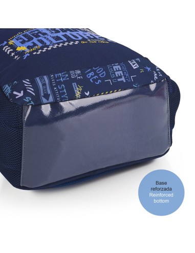 Mochila Escolar Adaptable Gabol Skull | Comprar Mochila Escolar Ada...