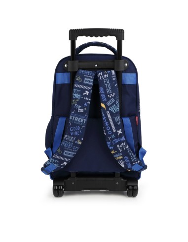 Mochila 2 Ruedas Carro Fijo Gabol Skull | Comprar Mochila 2 Ruedas ...