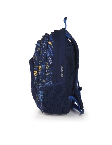 Mochila Tres Compartimentos Escolar Gabol Skull | Comprar Mochila T...