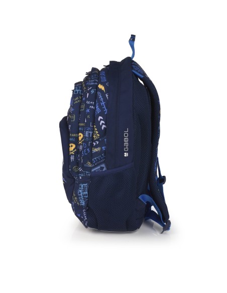 Mochila Tres Compartimentos Escolar Gabol Skull | Comprar Mochila T...