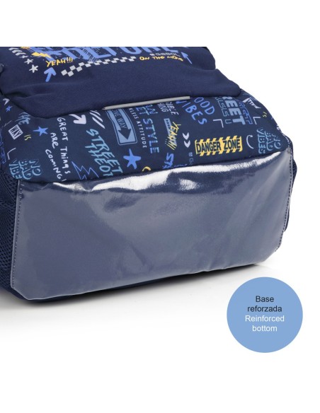 Mochila Tres Compartimentos Escolar Gabol Skull | Comprar Mochila T...