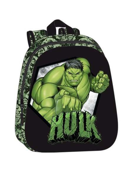 MOCHILA 3D HULK | Comprar MOCHILA 3D HULK online - FRABER