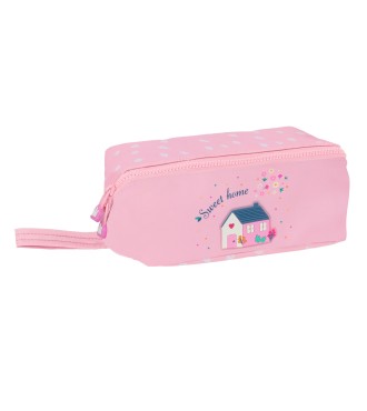 PORTATODO CUADRADO GRANDE RECICLADO GLOWLAB KIDS "SWEET HOME" | Com...