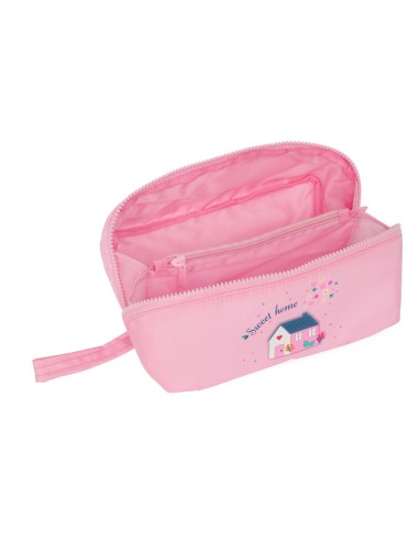 PORTATODO CUADRADO GRANDE RECICLADO GLOWLAB KIDS "SWEET HOME" | Com...