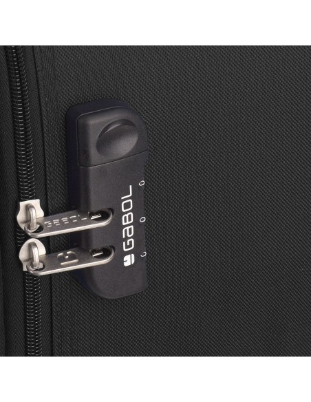 Maleta Trolley Mediana Gabol Orbit Negro Maletas Medianas...