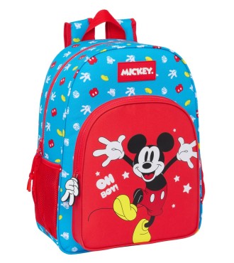 MOCHILA DE 33 CM ADAPT.CARRO MICKEY MOUSE "FANTASTIC"