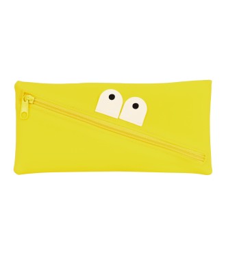 PORTATODO SILICONA SAFTA CARITAS "AMARILLO" | Comprar PORTATODO SIL...