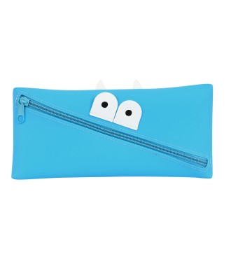 PORTATODO SILICONA SAFTA CARITAS "AZUL CLARO" | Comprar PORTATODO S...