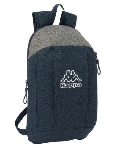 MINI MOCHILA CREMALLERA VERTICAL KAPPA "DARK NAVY" | Comprar MINI M...