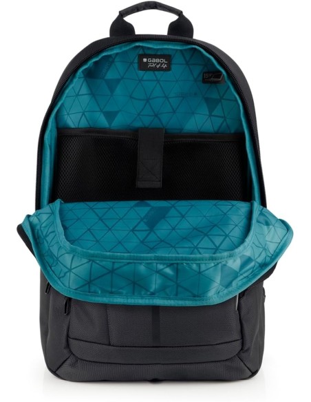 Mochila Tres Comp. Portaordenador  15,6" Gabol Data Mochi...