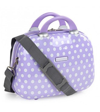 Neceser Rigido Stars Itaca Lunares Morado | Comprar Neceser Rigido ...