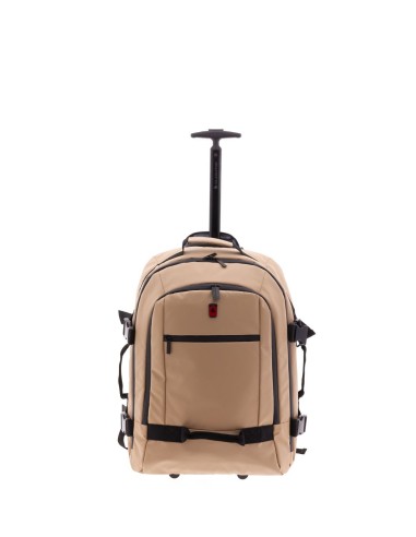 Mochila Con Ruedas Gladiator Polar Beige | Comprar Mochila Con Rued...