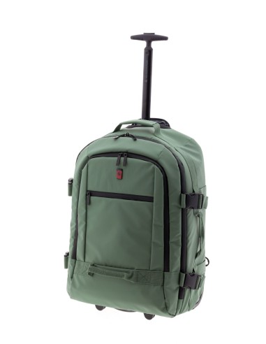 Mochila Con Ruedas Gladiator Polar Verde | Comprar Mochila Con Rued...