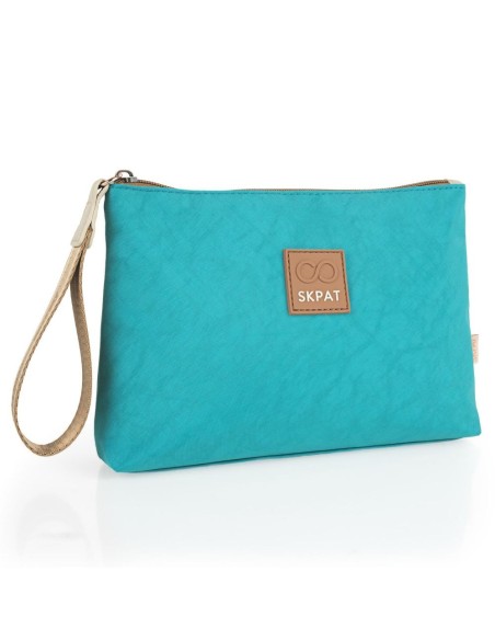 Neceser Skpat Nimes En Poliéster-Lino Azul Turquesa Neceser Skpat Nimes En Poliéster-Lino Azul Turquesa