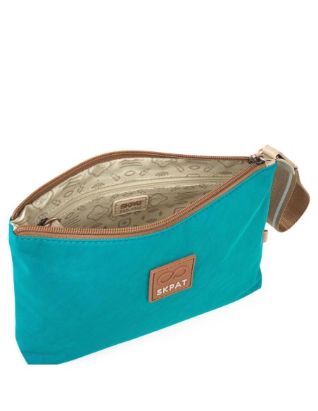 Neceser Skpat Nimes En Poliéster-Lino Azul Turquesa Neceser Skpat Nimes En Poliéster-Lino Azul Turquesa