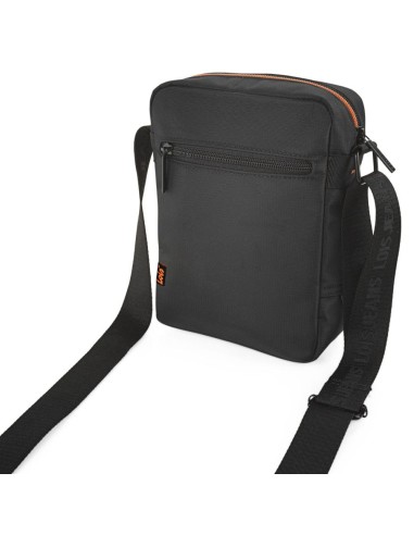 Bolso Cruzado Hombre Logan Lois Negro