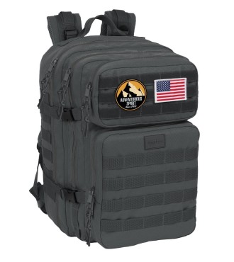 MOCHILA MILITAR PORTATIL 15,6'' SAFTA BASIC "GRIS" | Comprar MOCHIL...