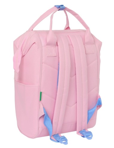 MOCHILA CON ASAS PARA PORTATIL 13" BENETTON "PINK" | Comprar MOCHIL...