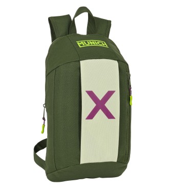 MINI MOCHILA CREMALLERA VERTICAL MUNICH "BRIGHT KHAKI" | Comprar MI...