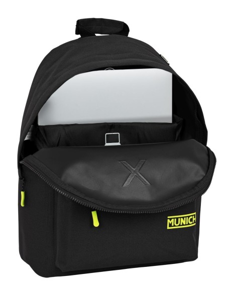 MOCHILA PARA PORTATIL 14,1" MUNICH BASICOS "NEGRO" | Comprar MOCHIL...