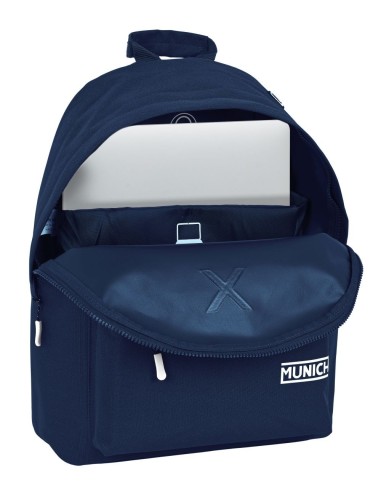 MOCHILA PARA PORTATIL 14,1" MUNICH BASICOS "MARINO"