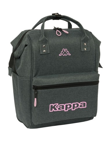 MOCHILA CON ASAS PARA PORTATIL 13" KAPPA "SILVER PINK" | Comprar MO...