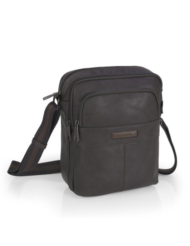 Bolso Bandolera Doble Ipad Hombre Gabol Frank | Comprar Bolso Bando...