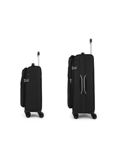 Set 2 Maletas C22-M Gabol Zambia Negro | Comprar Set 2 Maletas C22-...