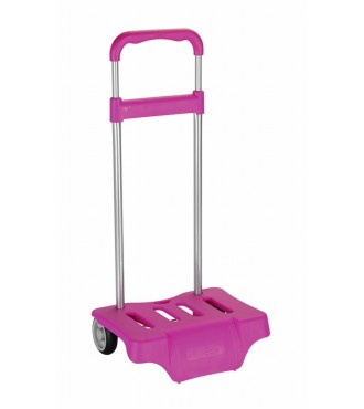 Carro portamochilas Fucsia