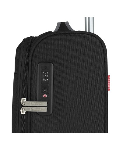 Maleta Trolley Cabina 4R Gabol Zambia Negro | Comprar Maleta Trolle...