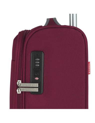 Maleta Trolley Cabina 4R Gabol Zambia Burdeos | Comprar Maleta Trol...
