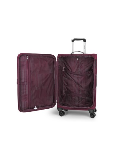 Maleta Trolley Mediana Gabol Zambia Burdeos | Comprar Maleta Trolle...