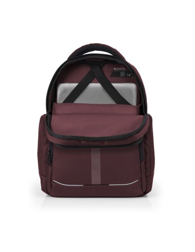 Mochila para portátil 14" Gabol Fusión Burdeos Mochilas-C...