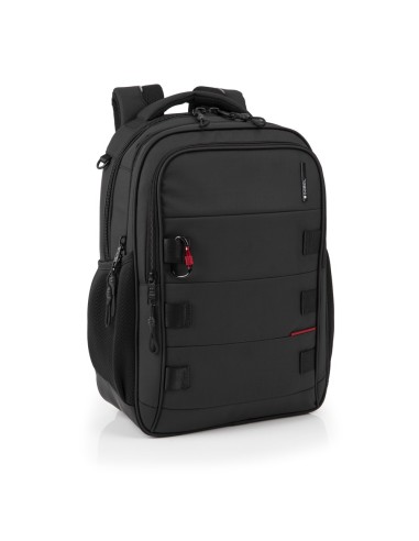 Mochila 3 Compart. Portaordenador  15,6" Gabol Disk Negro...