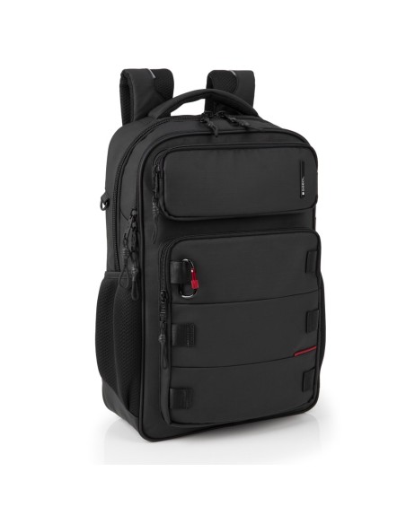 Mochila 2 Compart. Portaordenador  17,3" Gabol Disk Negro...