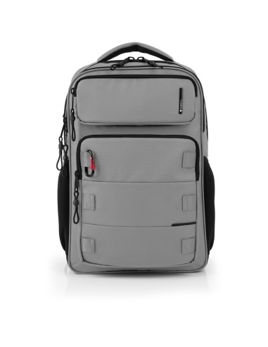 Mochila 2 Compart. Portaordenador  17,3" Gabol Disk Gris ...