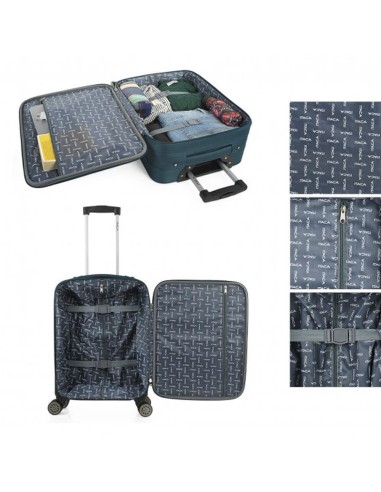 Maleta Trolley Cabina 50 Itaca Evora Petróleo
