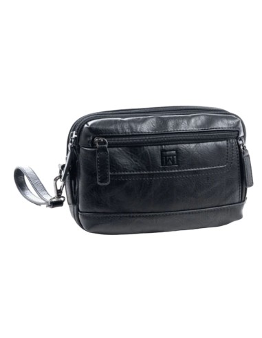 Cartera De Mano Doble Matties Classic 40123-20 Negro | Comprar Cart...