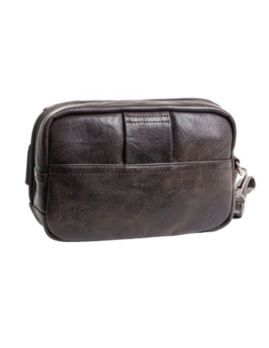 Cartera De Mano Doble Matties Classic 40123-30 Marrón