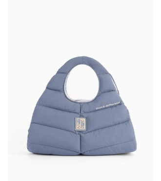 Bolso De Mano Crepe Hannah 241220 Pepe Moll Azul | Comprar Bolso De...