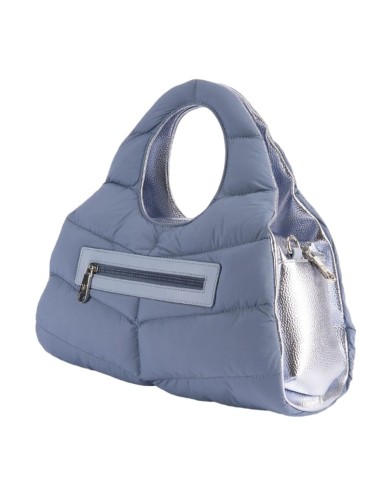 Bolso De Mano Crepe Hannah 241220 Pepe Moll Azul | Comprar Bolso De...