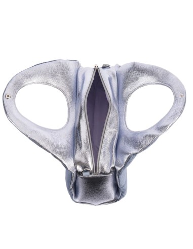 Bolso De Mano Crepe Hannah 241220 Pepe Moll Azul | Comprar Bolso De...