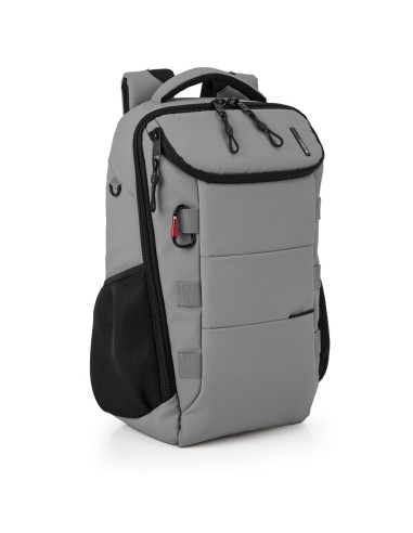 Mochila 2 Compart. Portaordenador  17,3" Gabol Disk Gris ...