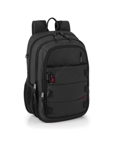 Mochila 3 Compart. Portaordenador  15,6" Gabol Disk Negro...