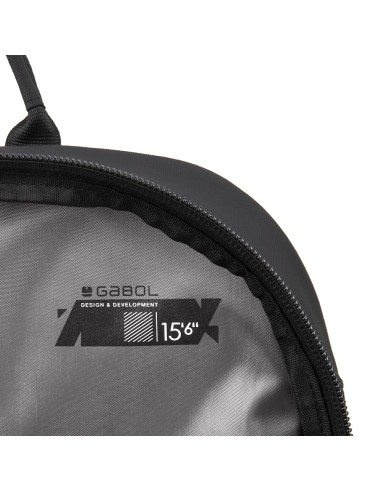 Mochila 3 Compart. Portaordenador  15,6" Gabol Disk Negro...