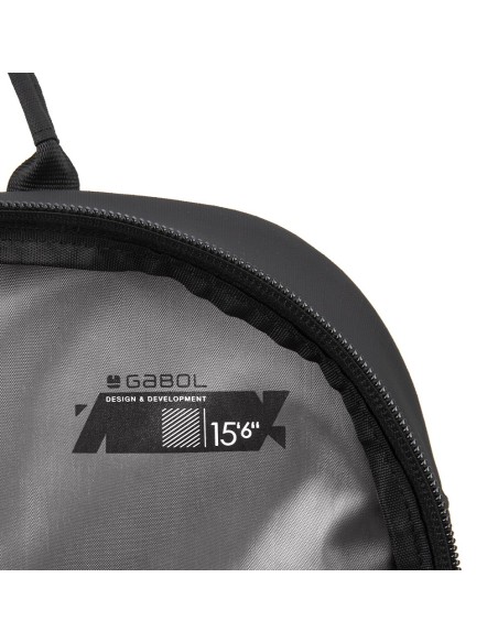 Mochila 3 Compart. Portaordenador  15,6" Gabol Disk Negro...