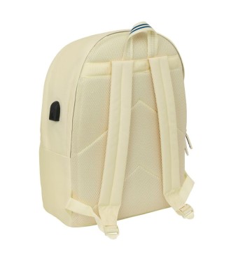 MOCHILA DOBLE PARA PORTATIL 15,6"+USB EL GANSO BASICS "ARENA" 2