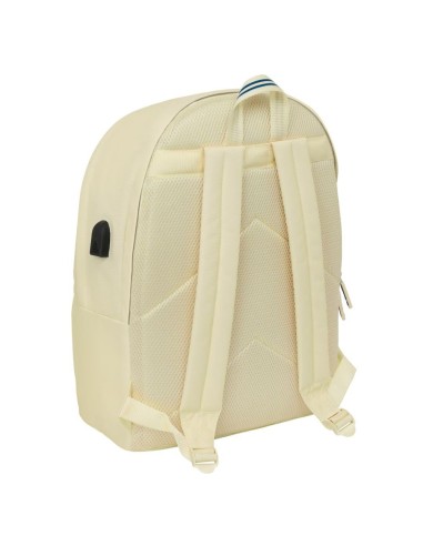 MOCHILA DOBLE PARA PORTATIL 15,6"+USB EL GANSO BASICS "ARENA"