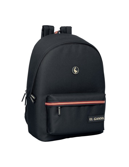 MOCHILA DOBLE PARA PORTATIL 15,6"+USB EL GANSO BASICS "NEGRO" MOCHILA DOBLE PARA PORTATIL 15,6"+USB EL GANSO BASICS "NEGRO"